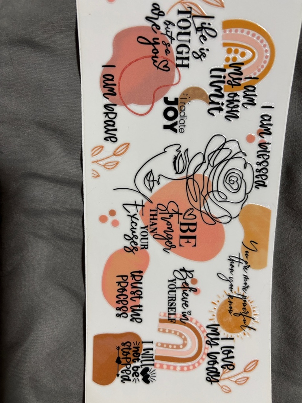 DECAL FOR CUPS - Picture 2 of 2